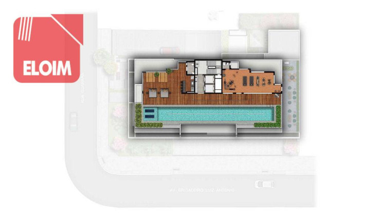 Imagem Apartamento com 1 Quarto à Venda, 37 m² em Jardins - São Paulo
