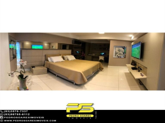 Imagem Apartamento com 5 Quartos à Venda, 235 m² em Altiplano Cabo Branco - João Pessoa
