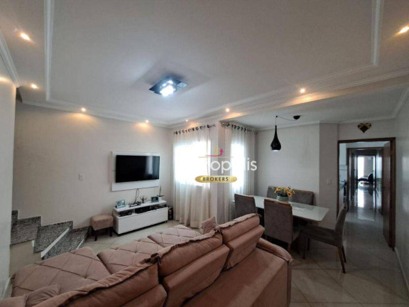 Cobertura com 3 Quartos à Venda, 168 m² em Santa Maria - Santo André