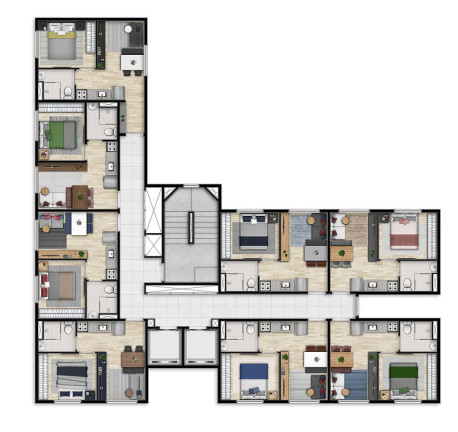 Apartamento com 1 Quarto à Venda, 24 m² em Campos Elíseos - São Paulo