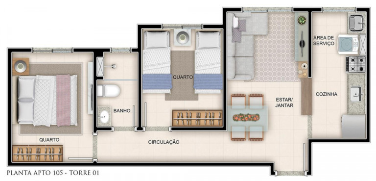 Imagem Apartamento com 2 Quartos à Venda, 43 m² em Pirituba - São Paulo Imagem Apartamento com 2 Quartos à Venda, 43 m² em Pirituba - São Paulo
