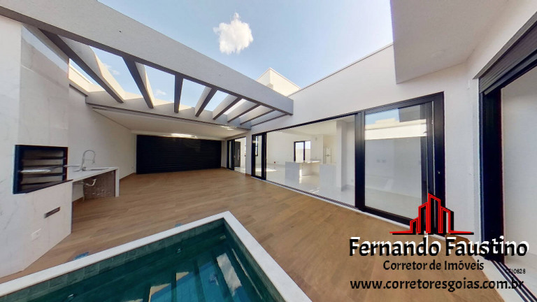 Imagem Casa de Condomínio com 3 Quartos à Venda, 165 m² em Jardins Bolonha - Senador Canedo Imagem Casa de Condomínio com 3 Quartos à Venda, 165 m² em Jardins Bolonha - Senador Canedo
