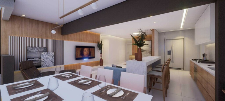 Imagem Apartamento com 3 Quartos à Venda, 125 m² em Vila Assunção - Santo André
