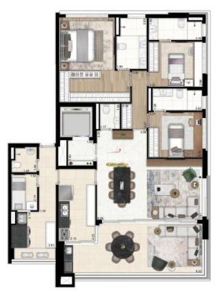 Imagem Apartamento com 3 Quartos à Venda, 156 m² em Paraíso - São Paulo