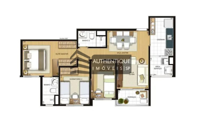Imagem Apartamento com 2 Quartos à Venda, 71 m² em Vila Prudente - São Paulo Imagem Apartamento com 2 Quartos à Venda, 71 m² em Vila Prudente - São Paulo
