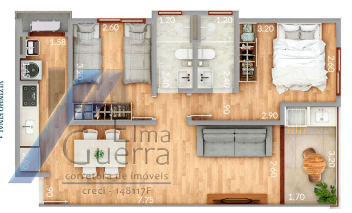 Imagem Apartamento com 2 Quartos à Venda, 65 m² em Barra Da Lagoa - Ubatuba Imagem Apartamento com 2 Quartos à Venda, 65 m² em Barra Da Lagoa - Ubatuba