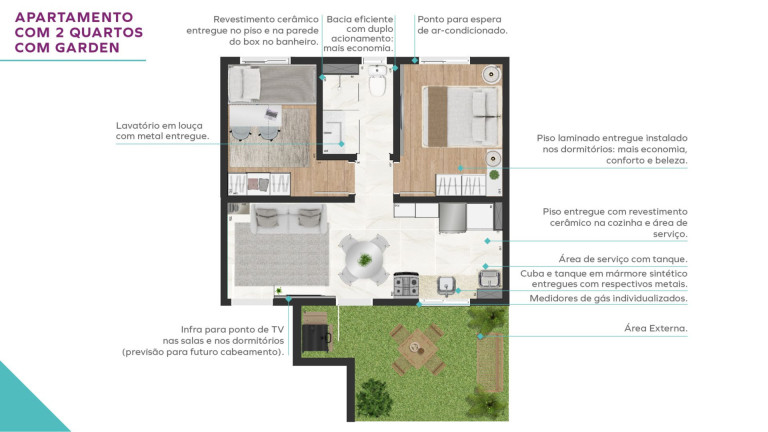 Imagem Apartamento com 2 Quartos à Venda, 39 m² em Rubem Berta - Porto Alegre