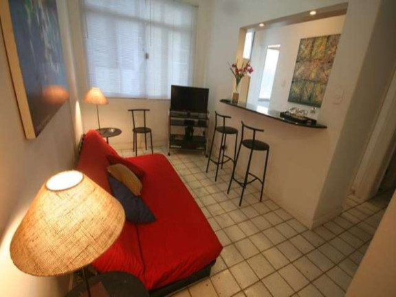Apartamento com 1 Quarto para Temporada, 40 m² em Ipanema - Rio De Janeiro