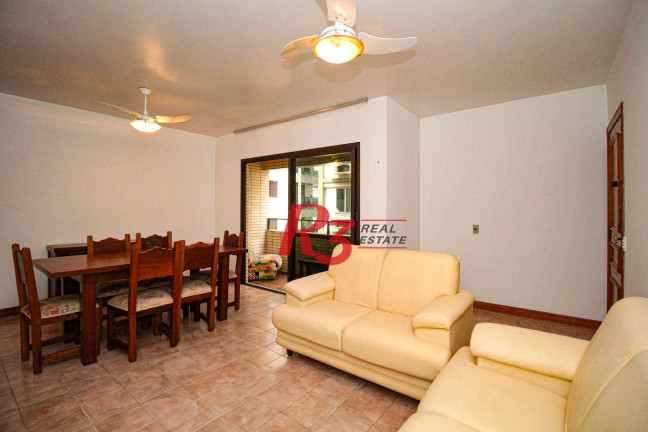 Imagem Apartamento com 2 Quartos à Venda ou Locação, 113 m² em Gonzaga - Santos