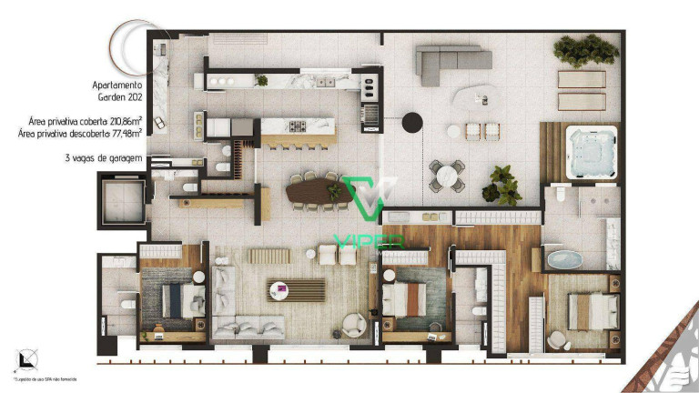 Imagem Apartamento com 3 Quartos à Venda, 154 m² em Juvevê - Curitiba Imagem Apartamento com 3 Quartos à Venda, 154 m² em Juvevê - Curitiba