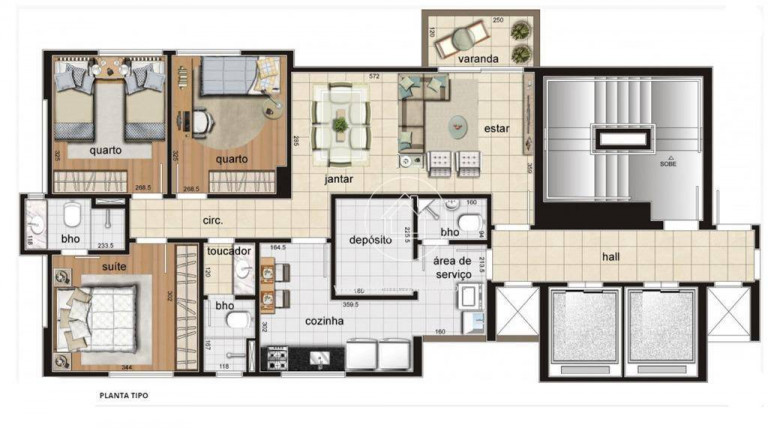 Imagem Apartamento com 3 Quartos à Venda, 88 m² em Serra - Belo Horizonte