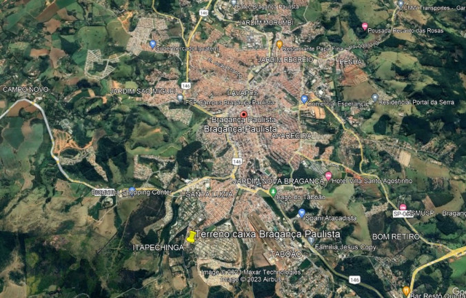 Terreno à Venda, 6.187 m² em Recanto Amapola - Bragança Paulista - Bragança Paulista