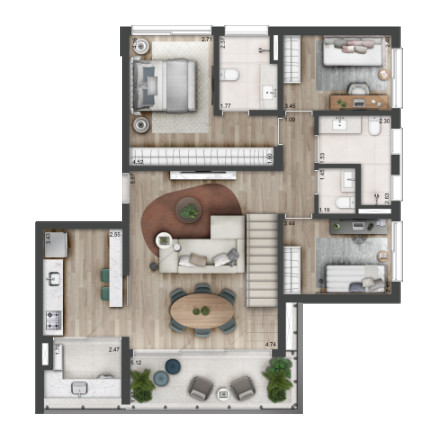 Imagem Apartamento com 3 Quartos à Venda, 221 m² em Sumaré - São Paulo Imagem Apartamento com 3 Quartos à Venda, 221 m² em Sumaré - São Paulo
