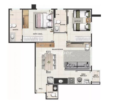 Imagem Apartamento com 2 Quartos à Venda, 67 m² em Setor Bela Vista - Goiânia Imagem Apartamento com 2 Quartos à Venda, 67 m² em Setor Bela Vista - Goiânia