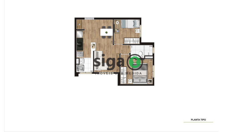 Imagem Apartamento com 2 Quartos à Venda, 41 m² em Vila Das Belezas - São Paulo