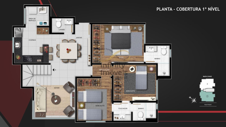 Imagem Apartamento com 3 Quartos à Venda, 84 m² em Cruzeiro - Belo Horizonte Imagem Apartamento com 3 Quartos à Venda, 84 m² em Cruzeiro - Belo Horizonte