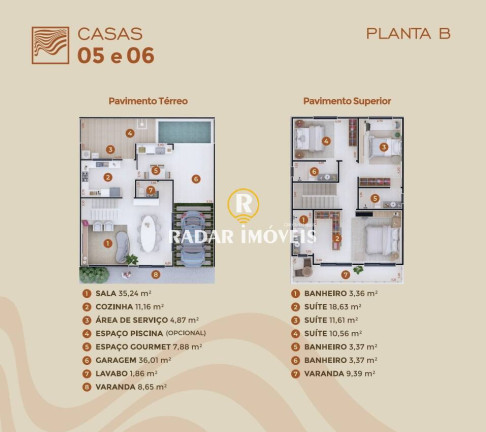 Imagem Casa com 3 Quartos à Venda, 200 m² em Portinho - Cabo Frio