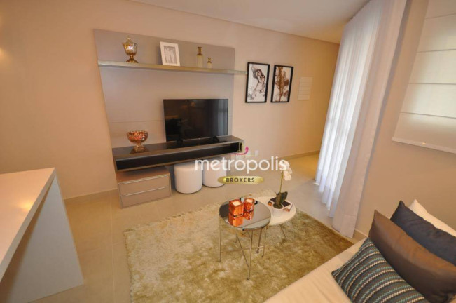 Imagem Apartamento com 2 Quartos à Venda, 53 m² em Jardim - Santo André