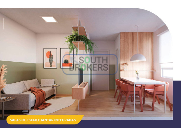 Imagem Apartamento com 2 Quartos à Venda, 35 m² em Cachoeira - Almirante Tamandaré Imagem Apartamento com 2 Quartos à Venda, 35 m² em Cachoeira - Almirante Tamandaré
