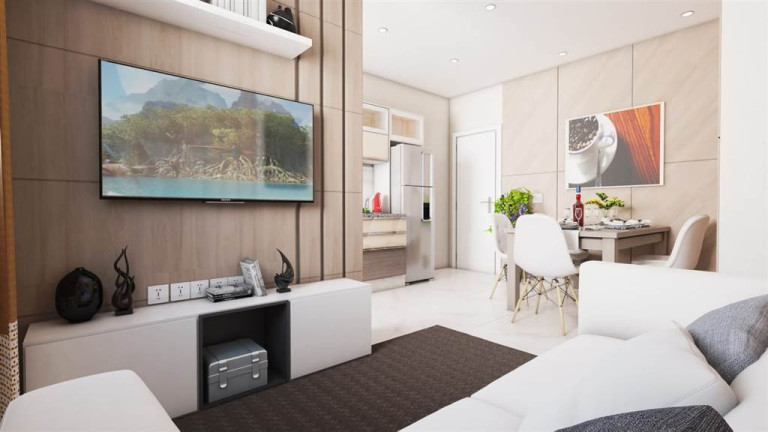 Imagem Apartamento com 1 Quarto à Venda, em Aviação - Praia Grande Imagem Apartamento com 1 Quarto à Venda, em Aviação - Praia Grande