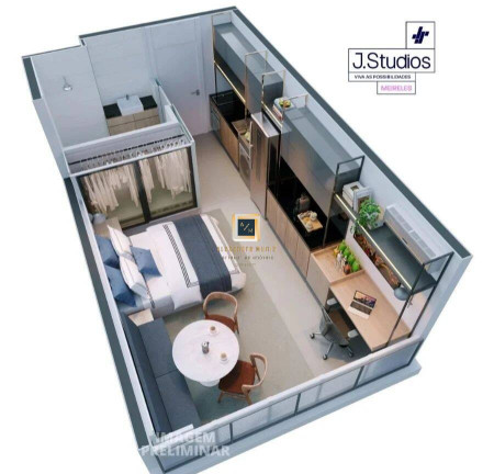 Imagem Apartamento com 1 Quarto à Venda, 36 m² em Meireles - Fortaleza Imagem Apartamento com 1 Quarto à Venda, 36 m² em Meireles - Fortaleza