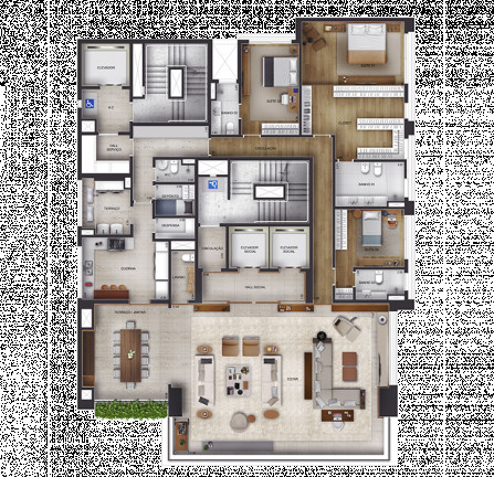 Imagem Apartamento com 4 Quartos à Venda, 303 m² em Itaim Bibi - São Paulo