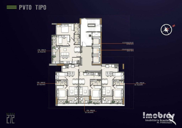 Imagem Apartamento com 1 Quarto à Venda, 39 m² em Meireles - Fortaleza Imagem Apartamento com 1 Quarto à Venda, 39 m² em Meireles - Fortaleza