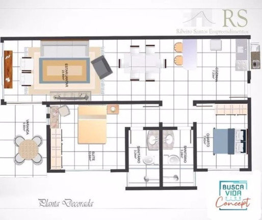 Imagem Casa com 2 Quartos à Venda, 69 m² em Estrada Do  Coco - Camaçari