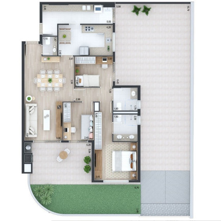 Imagem Apartamento com 3 Quartos à Venda, 105 m² em Juvevê - Curitiba Imagem Apartamento com 3 Quartos à Venda, 105 m² em Juvevê - Curitiba