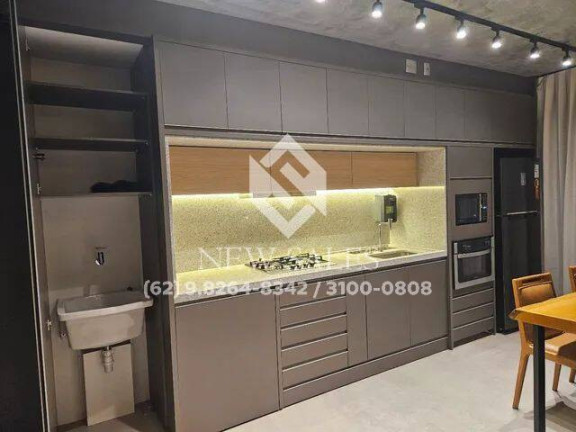 Imagem Apartamento com 1 Quarto à Venda, 43 m² em Setor Oeste - Goiânia
