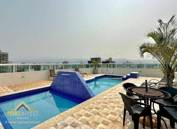 Imagem Imóvel com 1 Quarto à Venda, 53 m² em Vila Guilhermina - Praia Grande