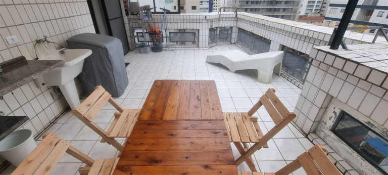 Imagem Cobertura com 2 Quartos à Venda, 100 m² em Aviação - Praia Grande