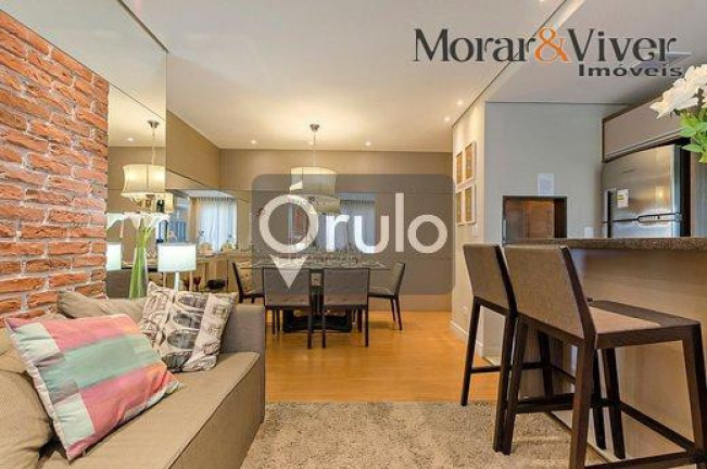 Imagem Apartamento com 2 Quartos à Venda, 56 m² em Santo Inácio - Curitiba
