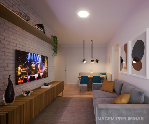 Imagem Apartamento com 1 Quarto à Venda, 37 m² em Vila Guilhermina - São Paulo