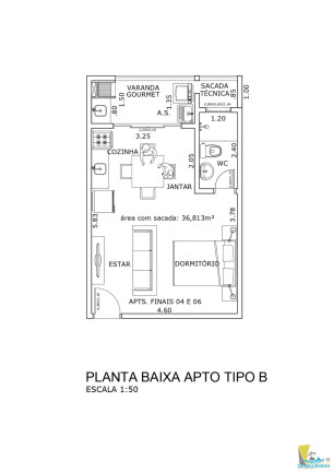 Imagem Apartamento com 1 Quarto à Venda, 37 m² em Perequê Açu - Ubatuba Imagem Apartamento com 1 Quarto à Venda, 37 m² em Perequê Açu - Ubatuba