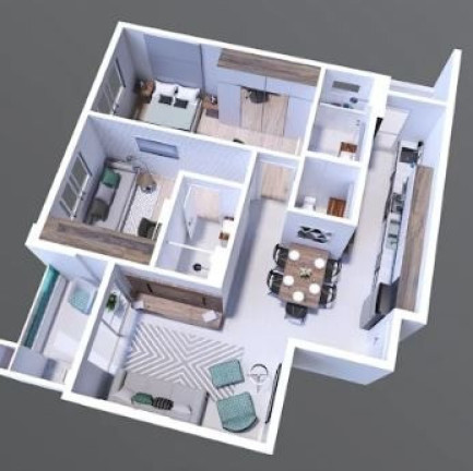 Imagem Apartamento com 2 Quartos à Venda, 75 m² em Kobrasol - São José Imagem Apartamento com 2 Quartos à Venda, 75 m² em Kobrasol - São José