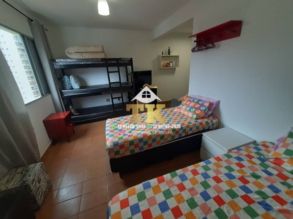 Imagem Apartamento com 1 Quarto para Temporada, 34 m² em Tupi - Praia Grande