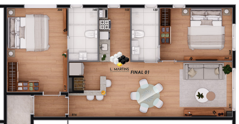 Imagem Apartamento com 1 Quarto à Venda, 48 m² em Centro - Canela Imagem Apartamento com 1 Quarto à Venda, 48 m² em Centro - Canela