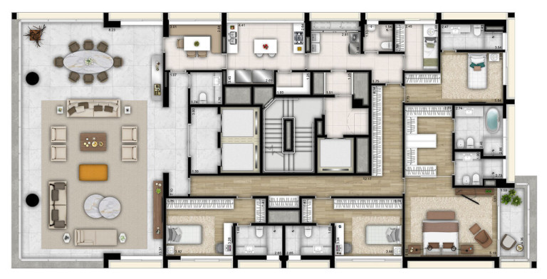 Imagem Apartamento com 4 Quartos à Venda, 359 m² em Vila Nova Conceição - São Paulo