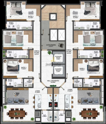 Imagem Apartamento com 3 Quartos à Venda, 108 m² em Meia Praia - Itapema Imagem Apartamento com 3 Quartos à Venda, 108 m² em Meia Praia - Itapema