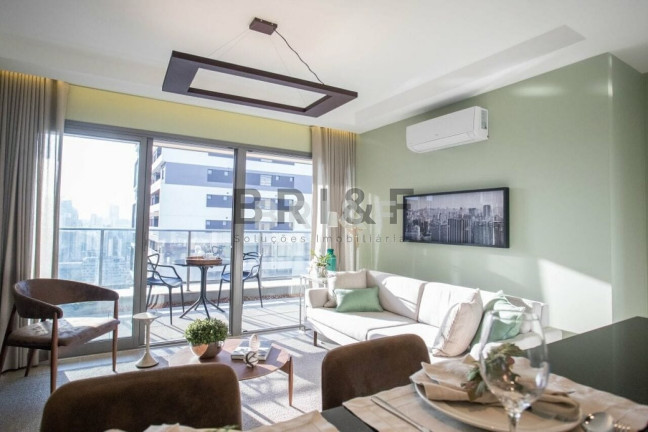 Imagem Apartamento com 1 Quarto à Venda, 64 m² em Brooklin - São Paulo Imagem Apartamento com 1 Quarto à Venda, 64 m² em Brooklin - São Paulo