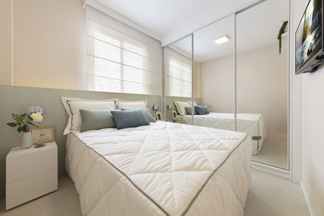 Imagem Apartamento com 2 Quartos à Venda, 45 m² em Areia Branca - Santos