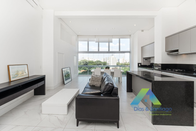 Imagem Apartamento com 1 Quarto para Alugar, 85 m² em Brooklin Paulista - São Paulo Imagem Apartamento com 1 Quarto para Alugar, 85 m² em Brooklin Paulista - São Paulo
