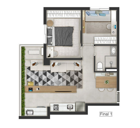 Imagem Apartamento com 2 Quartos à Venda, 50 m² em Vila Mariana - São Paulo Imagem Apartamento com 2 Quartos à Venda, 50 m² em Vila Mariana - São Paulo