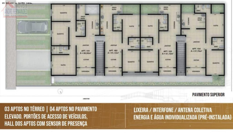 Imagem Apartamento com 2 Quartos à Venda, 55 m² em Jardim Atlântico - Olinda Imagem Apartamento com 2 Quartos à Venda, 55 m² em Jardim Atlântico - Olinda