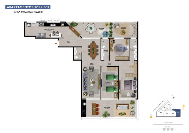 Imagem Apartamento com 3 Quartos à Venda, 137 m² em Barra Da Tijuca - Rio De Janeiro