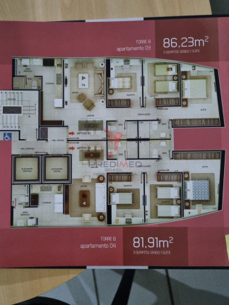 Imagem Apartamento com 3 Quartos à Venda, 82 m² em Vila Cabral - Campina Grande Imagem Apartamento com 3 Quartos à Venda, 82 m² em Vila Cabral - Campina Grande