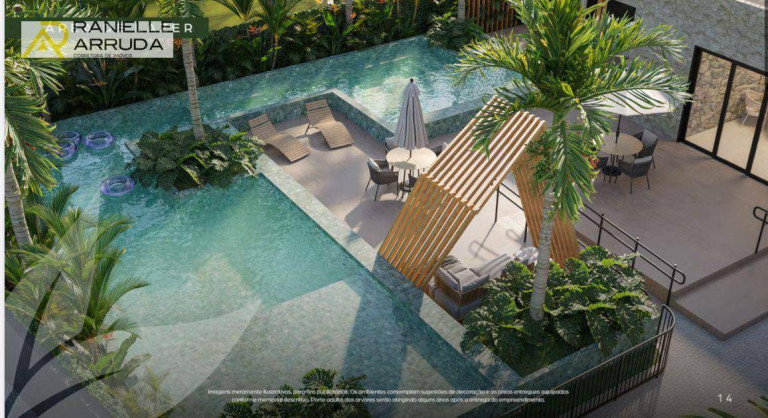 Imagem Apartamento com 2 Quartos à Venda, 53 m² em Aeroclube - João Pessoa