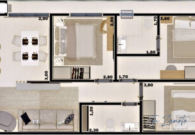 Imagem Apartamento com 3 Quartos à Venda, 86 m² em Caiobá - Matinhos Imagem Apartamento com 3 Quartos à Venda, 86 m² em Caiobá - Matinhos
