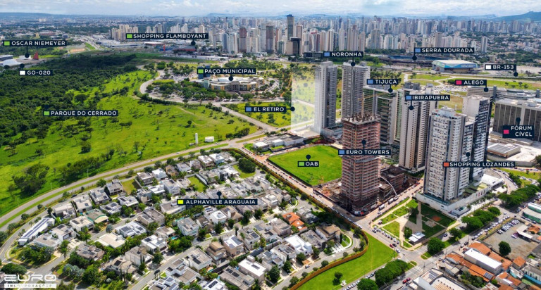 Imagem Apartamento com 3 Quartos à Venda, 143 m² em Park Lozandes - Goiânia